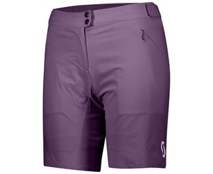 Scott Pyöräilyhousut Shorts Dam Endurance ls/fit w/pad Vivid Purple