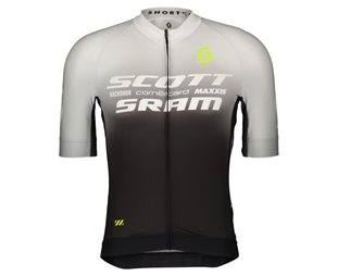 Scott Cykeltröja Herr RC Scott-SRAM Pro SS Black/White