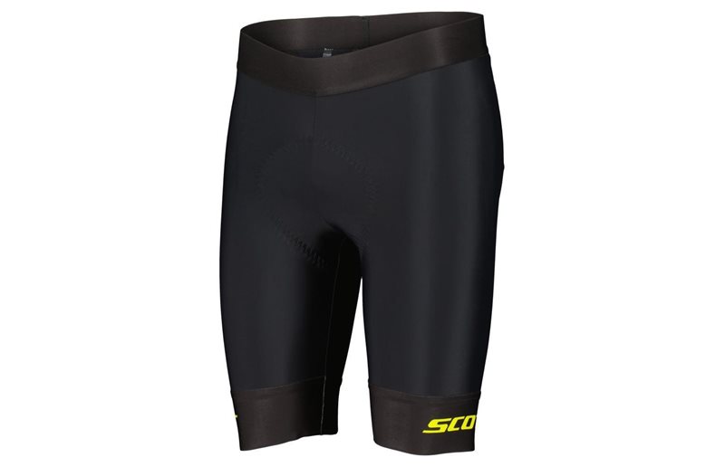 Scott Pyöräilyhousut Shorts Herr RC Pro +++ Black/Sulphur Yellow