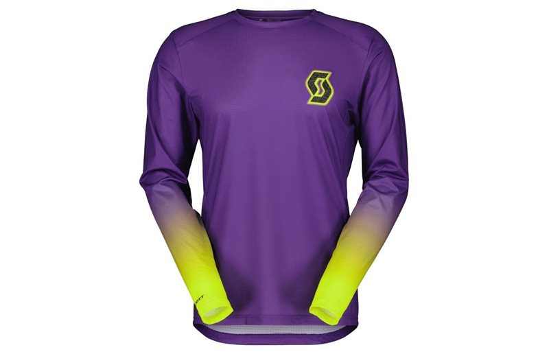 Scott Cykeltröja Herr RC Progressive LS Flashy Purple