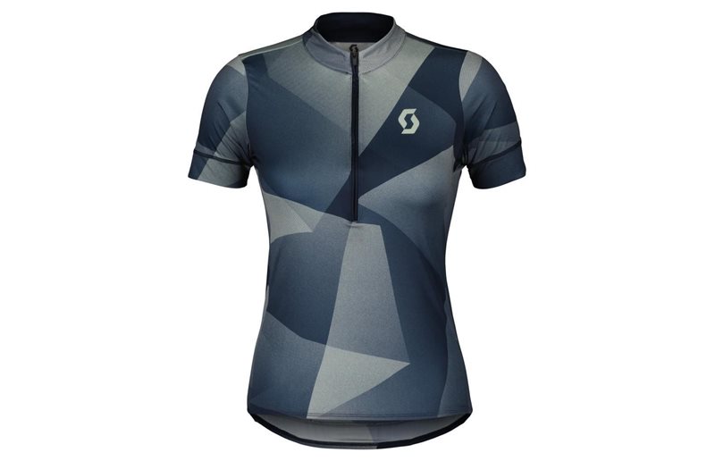 Scott Cykeltröja Dam Endurance 15 SS Dark Blue/Fresh Green