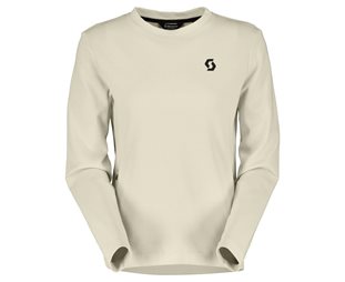 Scott Fritidströja Crewneck Dam Tech Soft Yellow