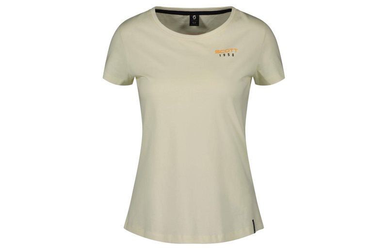 Scott Fritidströja Tee Dam Retro SS Soft Yellow