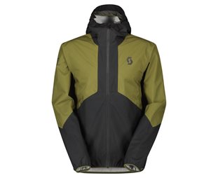 Scott Fritidsjacka Herr Explorair Light Dryo 2.5L Black/Fir Green