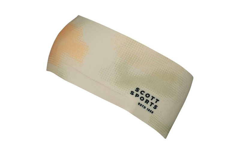 Scott Pannband Headband Graphic LT Soft Yellow/Melon Orange