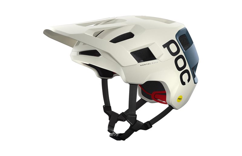 Poc Sykkelhjelm Mtb Kortal Race Mips Selentine Off-White/Calcite Blue Matt