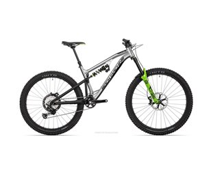 Enduro maastopyörä Rock Machine Blizzard 90-297 RZ Silver/Black