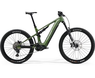 Sähkömaastopyörä Merida eONE-SIXTY 675 Green/White