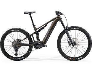 Sähkömaastopyörä Merida eONE-SIXTY 875 Gold/Grey