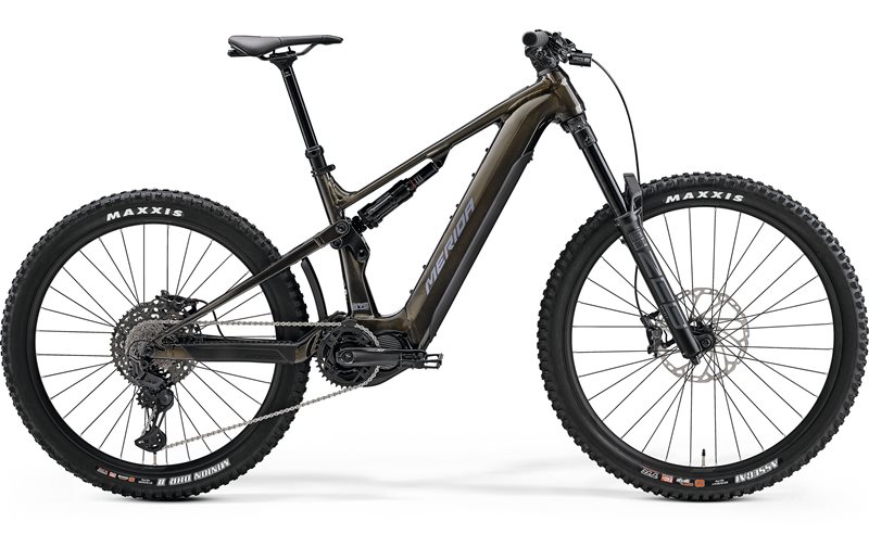 Sähkömaastopyörä Merida eONE-SIXTY 875 Gold/Grey