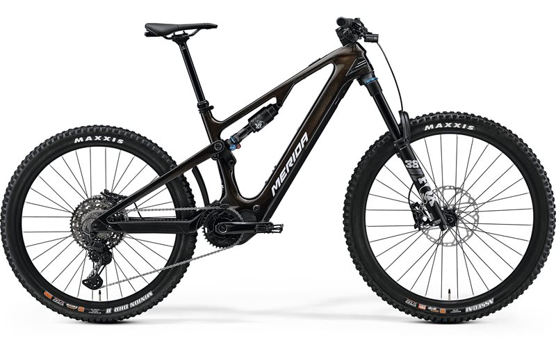 Sähkömaastopyörä Merida eONE-SIXTY 7000 Gold/Silver