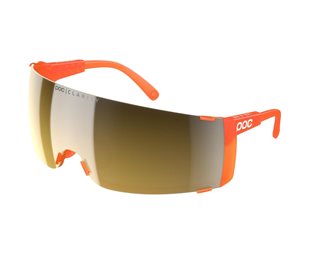 Poc Cykelbriller Propel Fluorescent Orange Translucent/Clarity Road/Sunny Gold