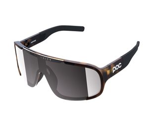 Pyöräilylasit POC Aspire Tortoise Brown/Clarity Road/Sunny Silver
