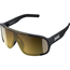 Pyöräilylasit POC Aspire Mid Uranium Black/Clarity Road/Partly Sunny Gold