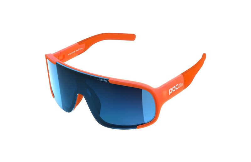 POCito Sykkelbriller Aspire Fluo Orange Trans/Clarity POCito/Sunny Blue