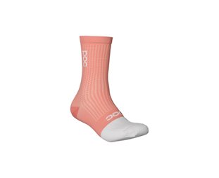 Poc Pyöräilysukat Flair Sock Mid Rock Salt/Hydrogen White