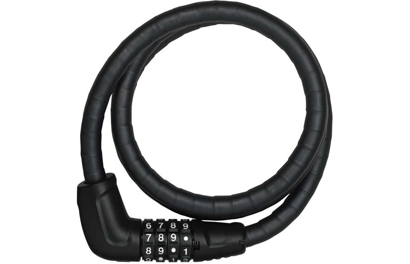 Vaijerilukko ABUS Steel-O-Flex Tresorflex 6615 15x1200mm musta