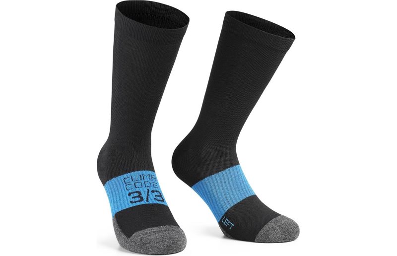 Assos Talvipyöräilysukat Winter Socks EVO Black Series