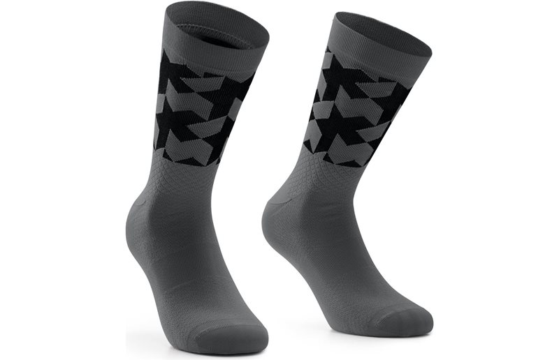 Assos Pyöräilysukat Monogram Evo harmaa