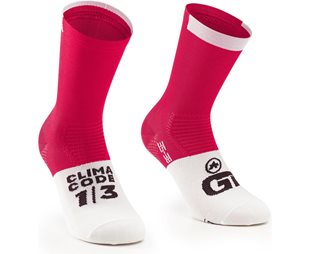 Assos Pyöräilysukat GT Socks C2 Lunar Red