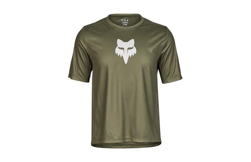 Fox Nuorten pyöräilypaita Ranger SS Olive Green