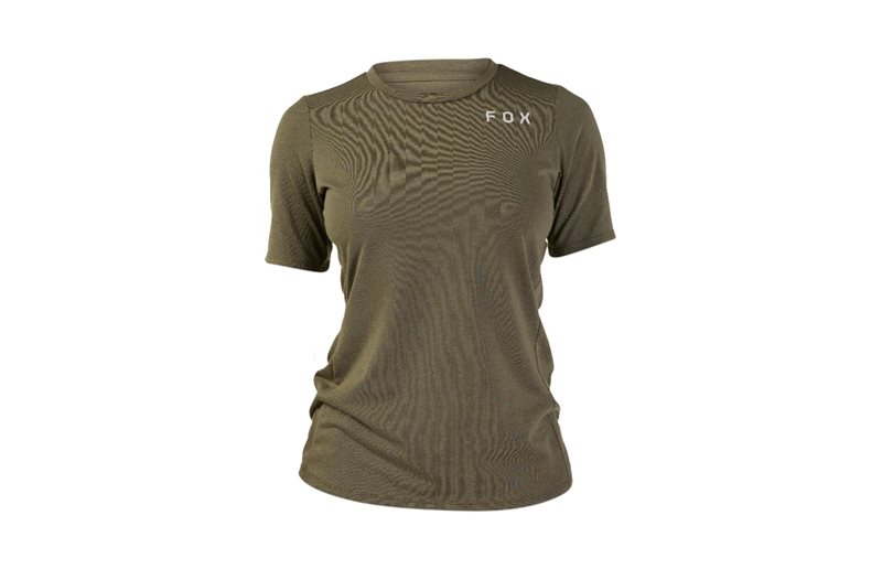 Fox Sykkeltrøye W Ranger Drirelease SS Alyn Olive Green