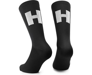 Assos Pyöräilysukat Cycling Socks Ego H Black Series