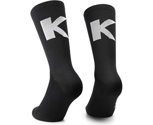 Assos Pyöräilysukat Cycling Socks Ego K Black Series