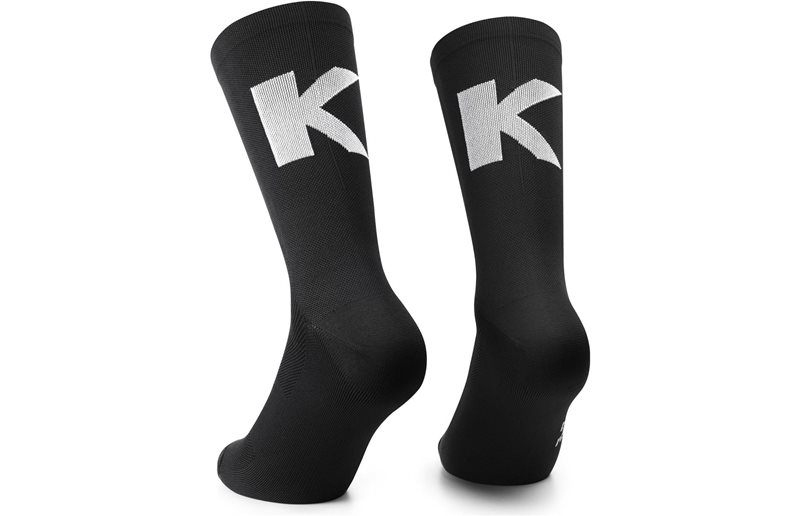 Assos Pyöräilysukat Cycling Socks Ego K Black Series