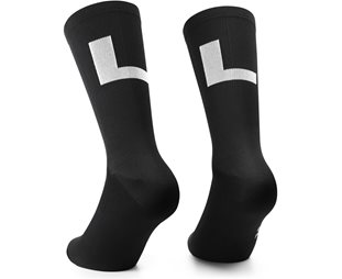 Assos Cycling Socks Ego L Black Series