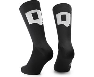 Assos Pyöräilysukat Cycling Socks Ego Q Black Series