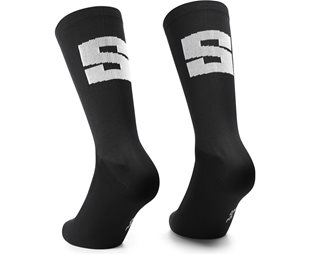 Assos Pyöräilysukat Cycling Socks Ego S Black Series