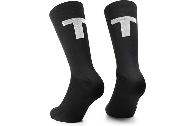 Assos Pyöräilysukat Cycling Socks Ego T Black Series