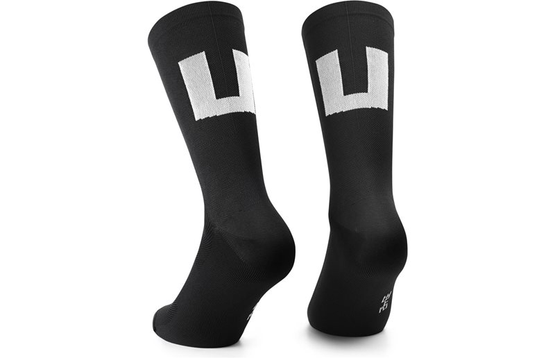 Assos Pyöräilysukat Cycling Socks Ego U Black Series