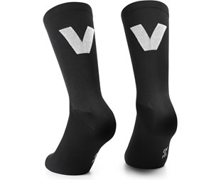 Assos Pyöräilysukat Cycling Socks Ego V Black Series
