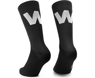 Assos Pyöräilysukat Cycling Socks Ego W Black Series