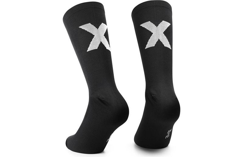 Assos Cycling Socks Ego X Black Series