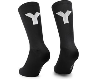Assos Pyöräilysukat Cycling Socks Ego Y Black Series