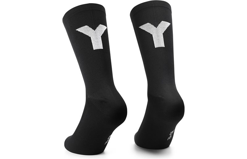 Assos Pyöräilysukat Cycling Socks Ego Y Black Series