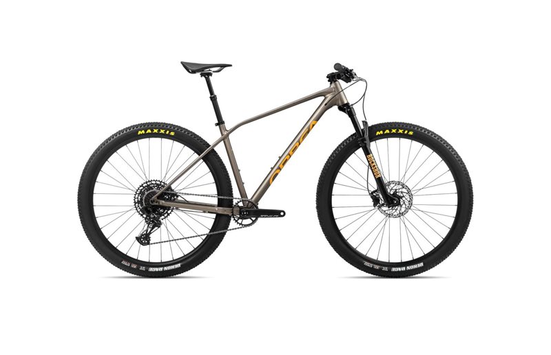 Maastopyörä Orbea Alma H11 Taupe Brown Matt/Mango Gloss