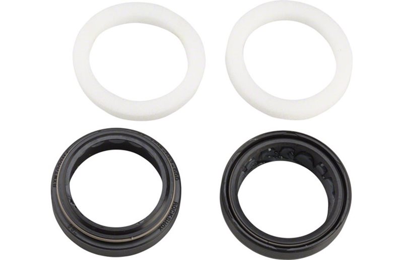 Rockshox Rockshox Bluto And All Boost Forks Dust Seal, Foam Ring 35X41 mm Seal, 6 mm Ring, Black