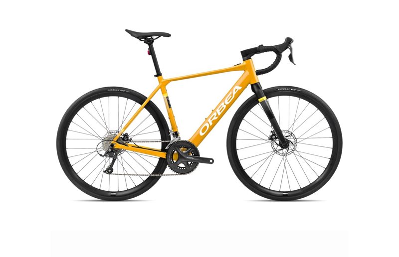 Maantie sähköpyörä Orbea Gain D50 Mango Gloss/Black Matt