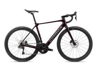 Maantie sähköpyörä Orbea Gain M20i Wine Red Carbon View