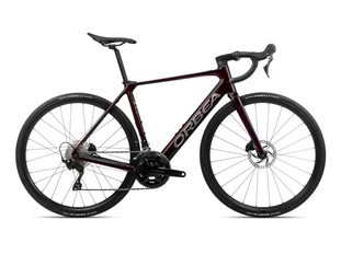 Maantie sähköpyörä Orbea Gain M30 Wine Red Carbon View