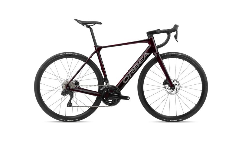 Orbea Elcykel Racer Gain M30i Wine Red Carbon View