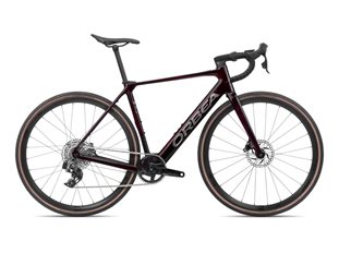 Orbea Elcykel Racer Gain M31e 1x Wine Red Carbon View