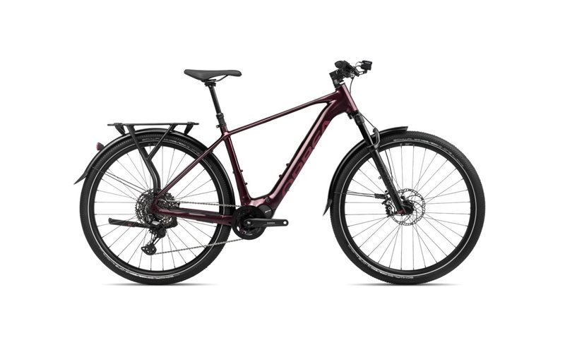 Orbea Elcykel Hybrid Kemen 10 Dark Red Gloss -Matt