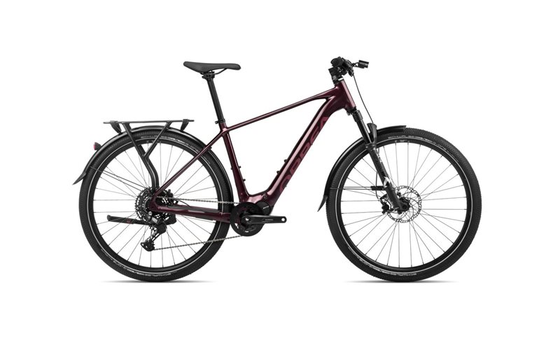 Orbea Elcykel Hybrid Kemen 30 Dark Red Gloss -Matt