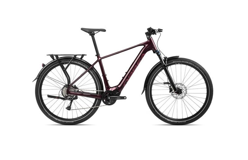 Orbea Elcykel Hybrid Kemen 40 Dark Red Gloss -Matt
