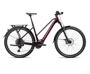 Orbea Elcykel Hybrid Kemen Mid 10 Dark Red Gloss -Matt